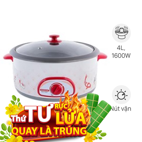 Nồi lẩu đa năng Sunhouse SH-525L 4 lít