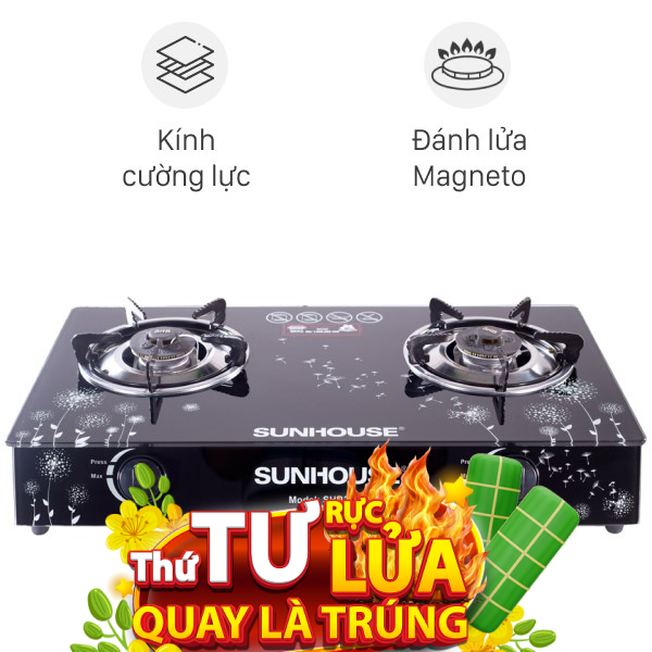 Bếp ga đôi Sunhouse SHB3365