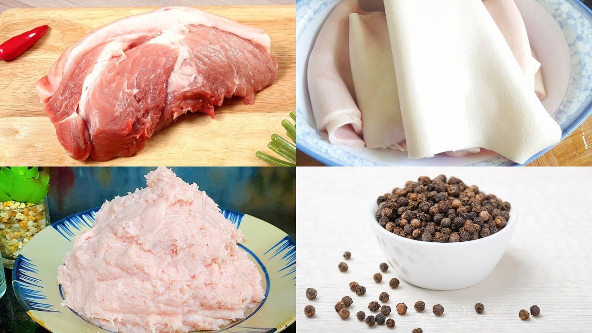 Nguyên liệu món ăn cách làm thịt nguội tại nhà dẻo dai, thơm lừng chuẩn vị cho ngày lễ tết