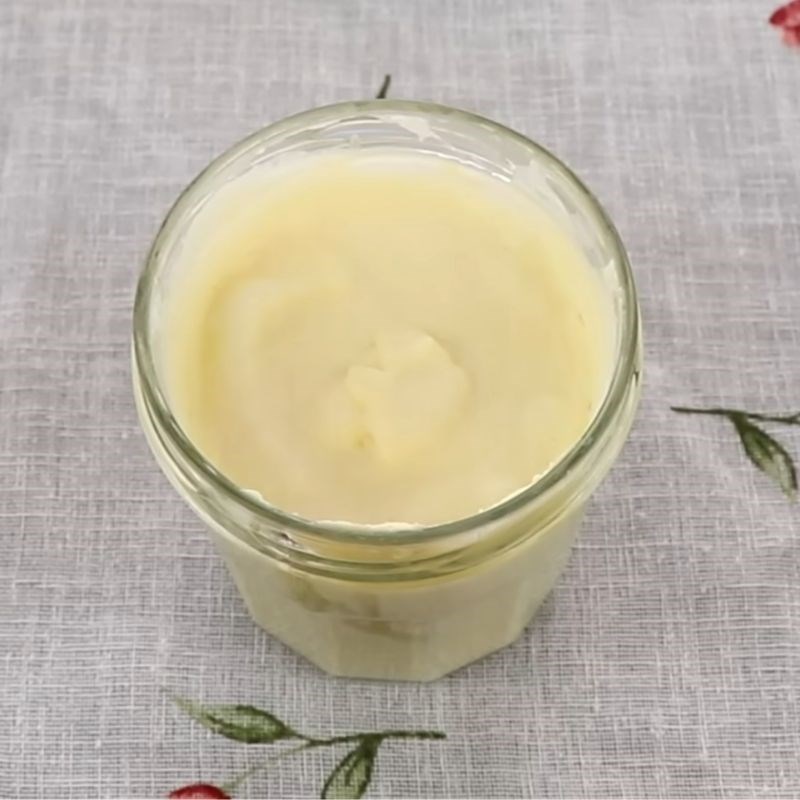 Bước 4 Bảo quản whipping cream tự làm whipping cream