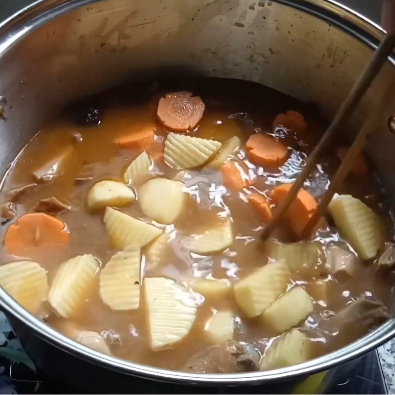 Bước 3 Hầm bao tử tiêu đen Bao tử hầm tiêu đen