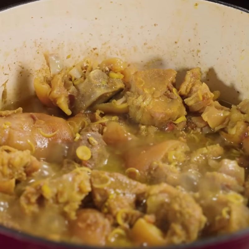 Bước 5 Hầm nhừ chân giò giả cầy Chân giò giả cầy không cần mẻ