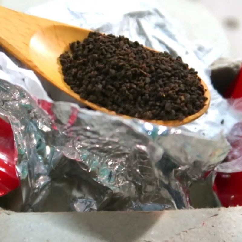 Bước 3 Hãm trà đen và nấu trà sữa Trà sữa nóng