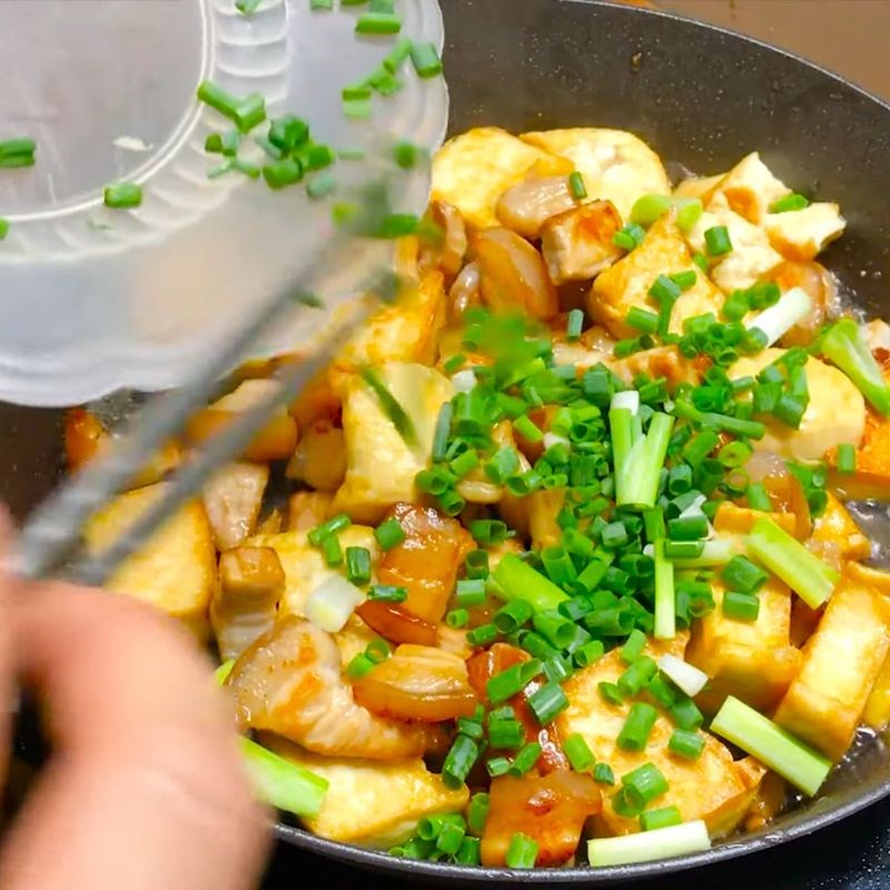 Bước 5 Hoàn thành món thịt rang đậu thịt rang đậu