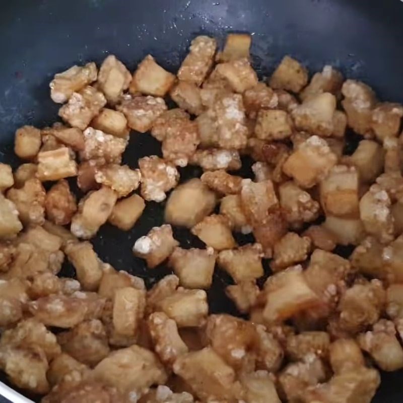 Bước 5 Hoàn thành món tóp mỡ da giòn sốt tỏi ớt tóp mỡ da giòn