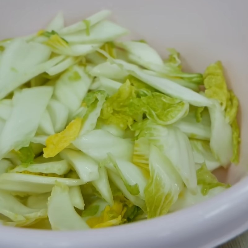 Bước 5 Hoàn thiện kim chi ăn liền Kim chi cải thảo muối ăn liền