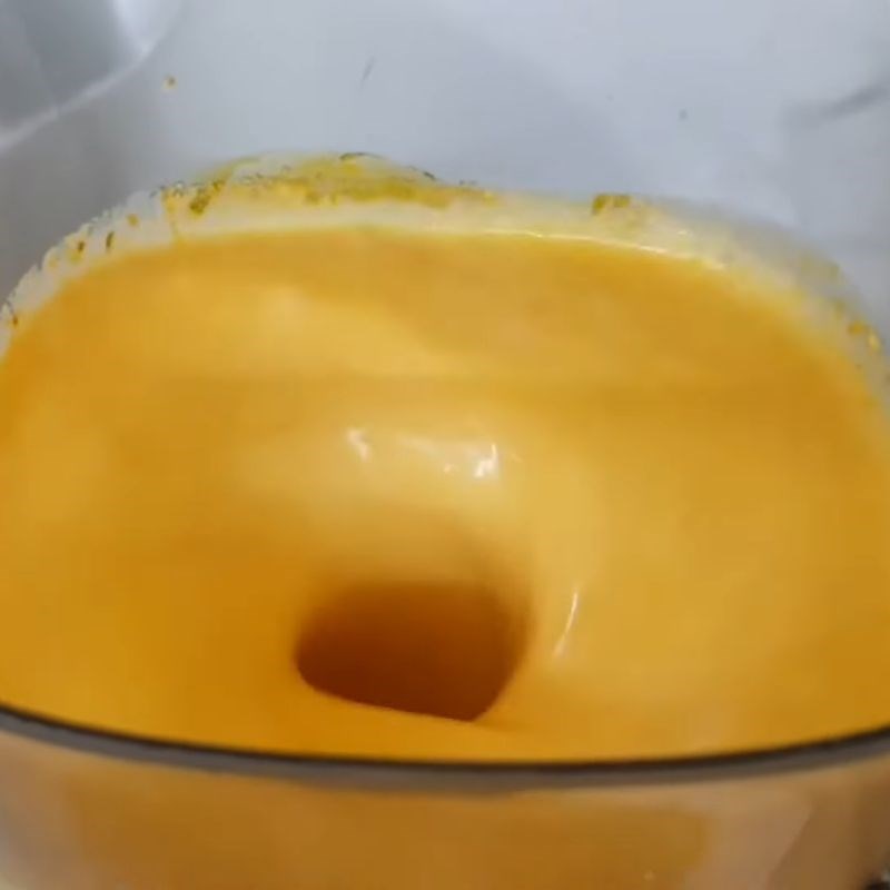 Bước 4 Hoàn thiện sốt trứng muối hoàng kim sốt trứng muối hoàng kim