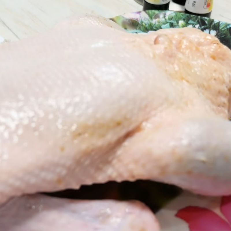 Bước 4 Khâu kín bụng vịt vịt quay da giòn