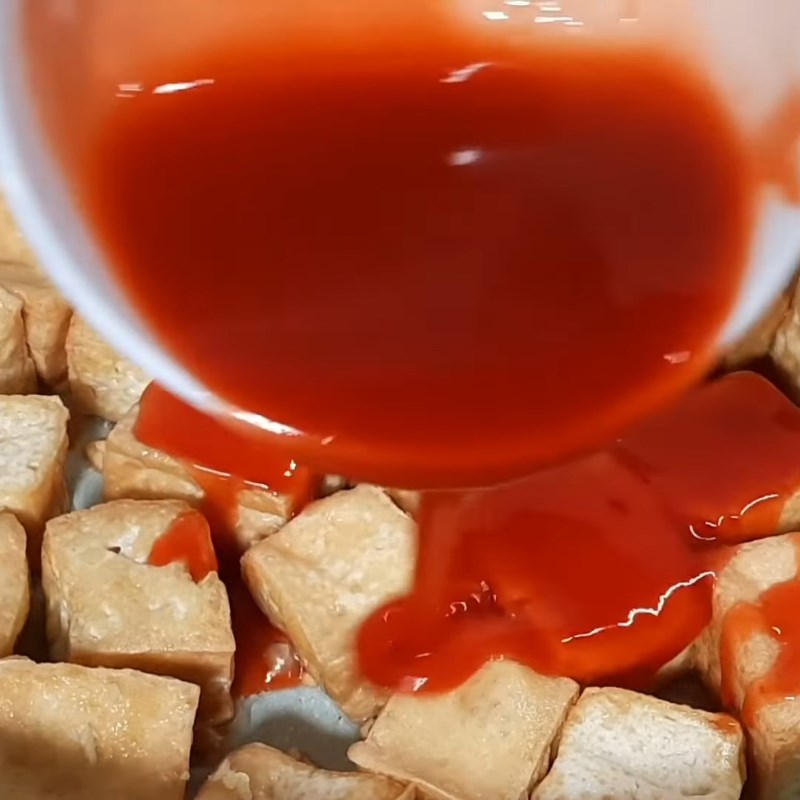 Bước 4 Làm đậu sốt chua ngọt hấp dẫn Đậu sốt chua ngọt