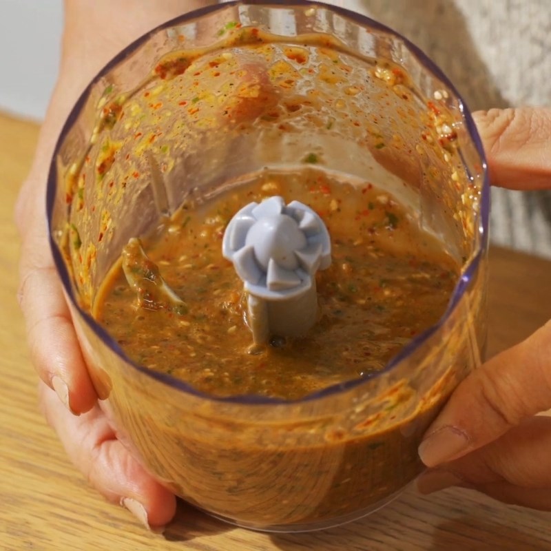 Bước 5 Làm nước chấm mắm tép Chân giò hầm Hàn Quốc