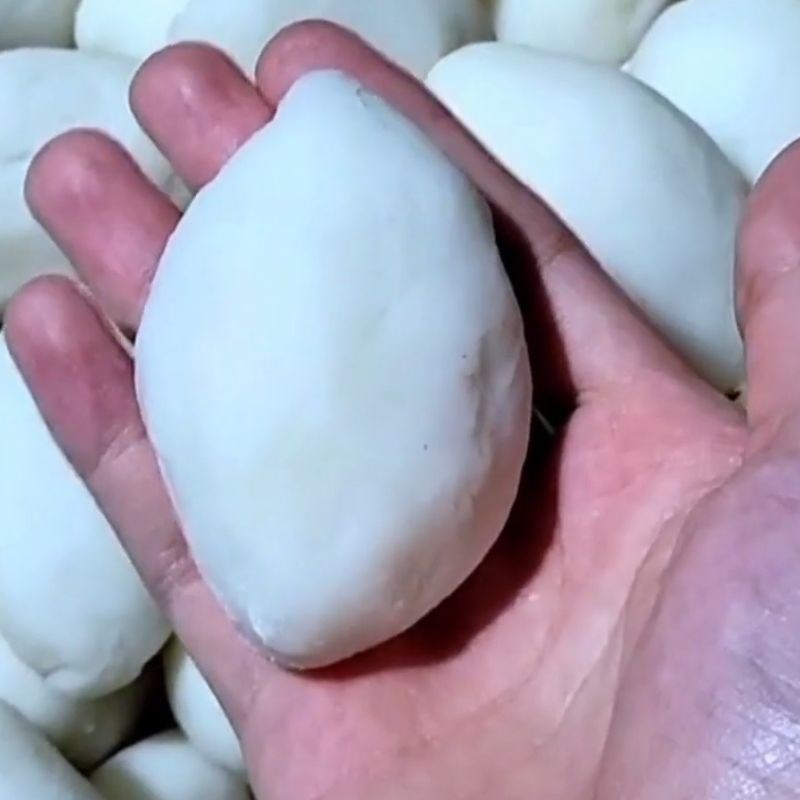 Bước 4 Nặn và hấp chín bánh nắm Bánh nắm