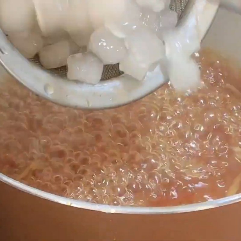 Bước 4 Nấu nước đường gừng Tàu hũ bằng sữa đậu nành Fami