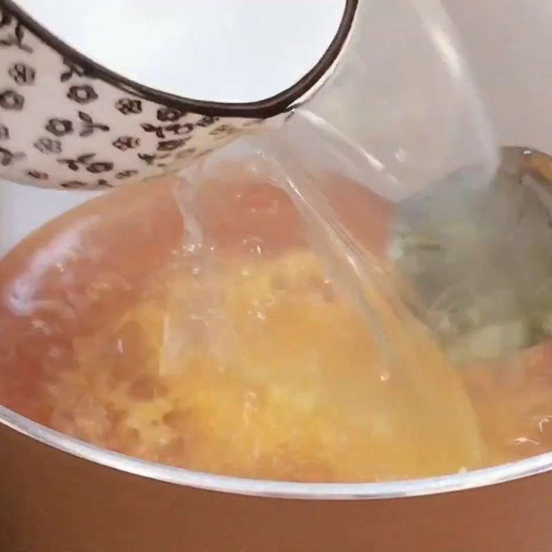 Bước 4 Nấu nước đường gừng Tàu hũ bằng sữa đậu nành Fami