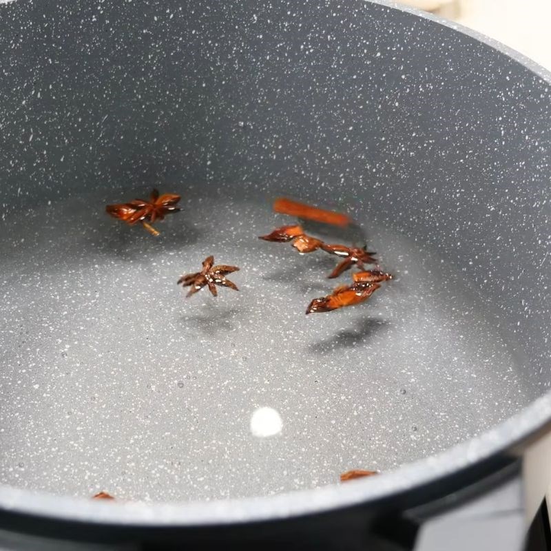 Bước 5 Nấu nước xối da vịt vịt quay da giòn