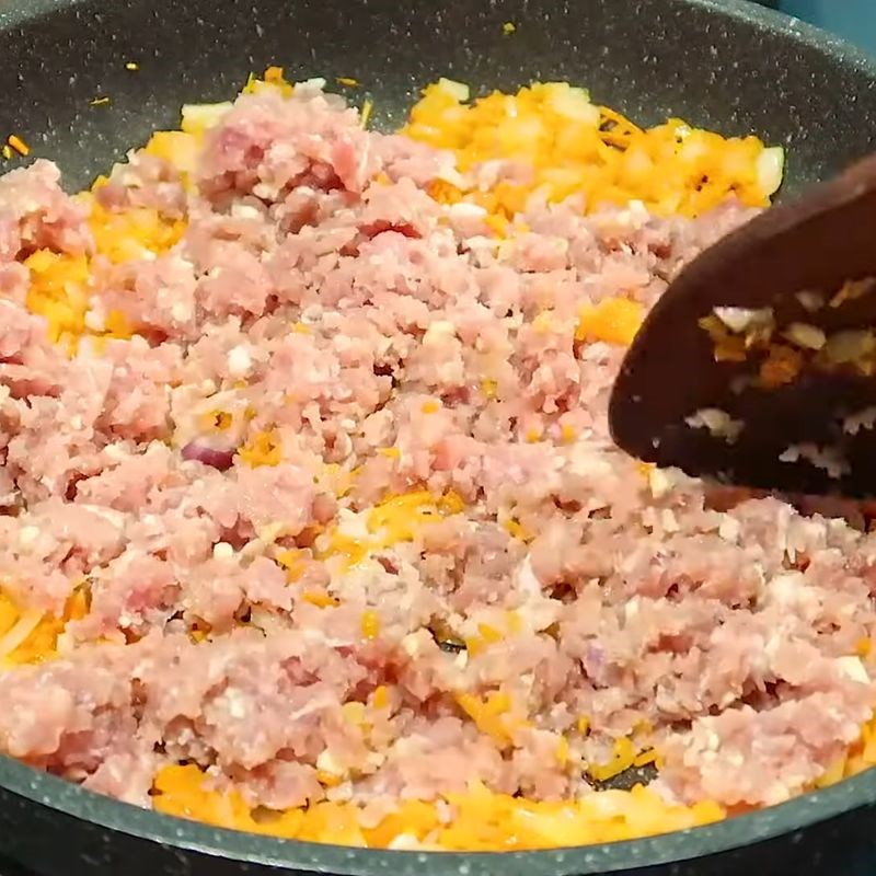 Bước 4 Nấu sốt mì spaghetti thịt bằm mì spaghetti