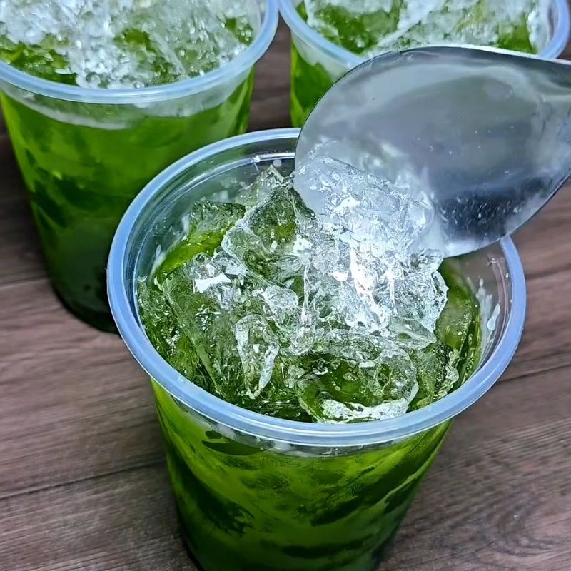 Bước 4 Pha chế trà tắc thái xanh Trà tắc thái xanh