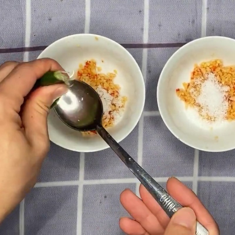 Bước 2 Pha hỗn hợp cơ bản chua cay mặn ngọt Nước chấm ngan luộc