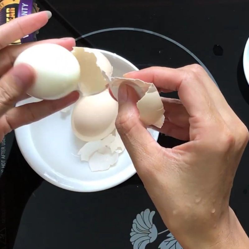 Bước 4 Pha nước mắm trứng chấm cải ngồng cải luộc chấm trứng