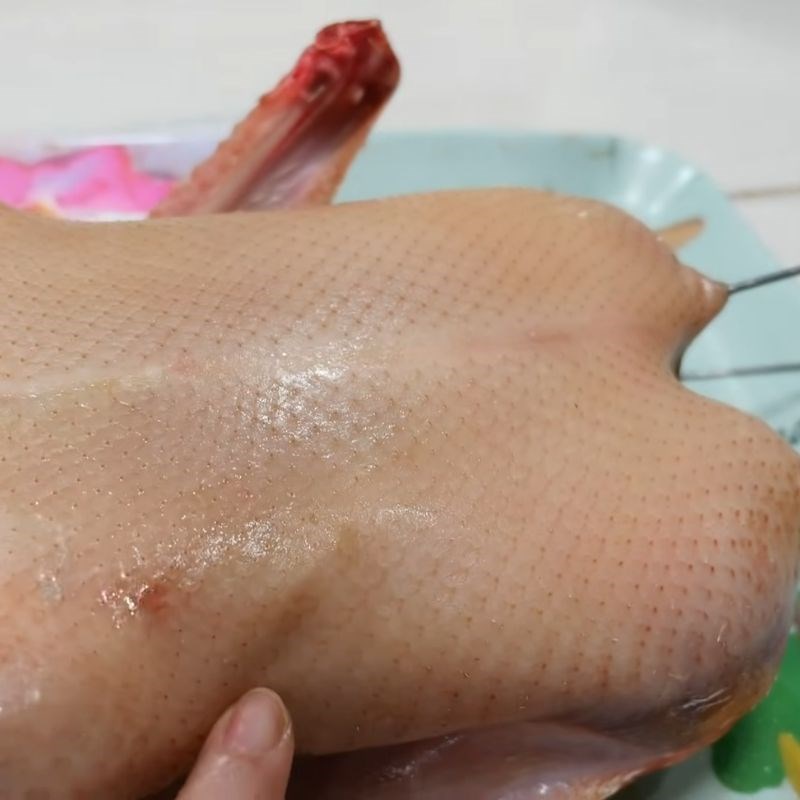 Bước 7 Phơi khô da vịt vịt quay da giòn