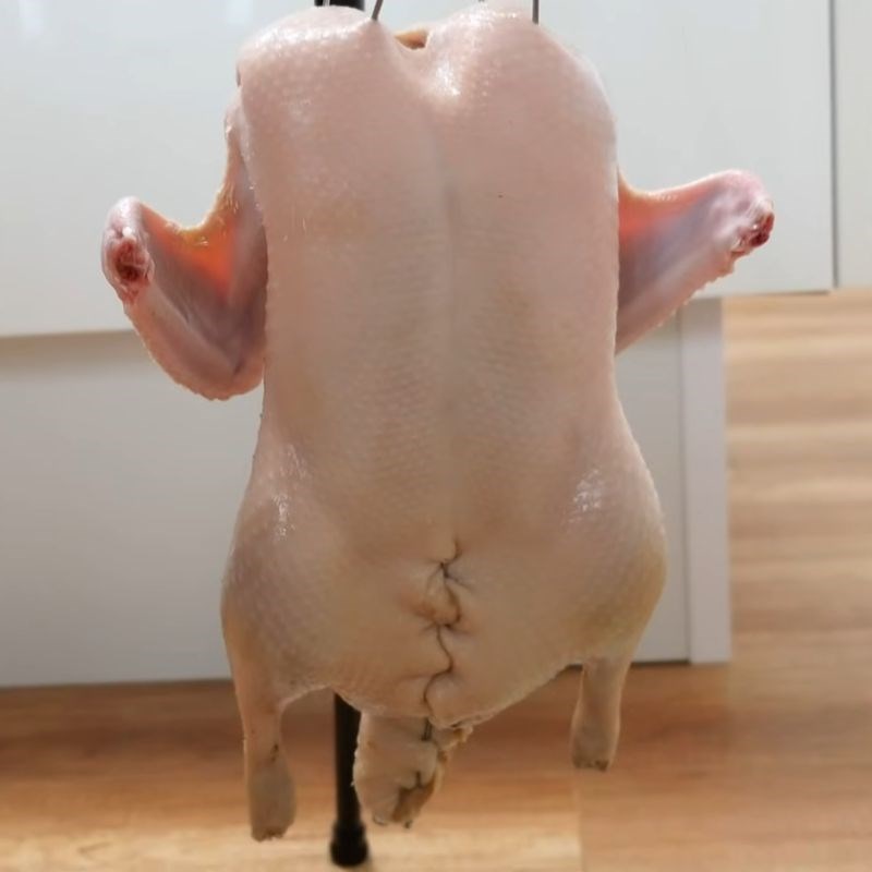 Bước 7 Phơi khô da vịt vịt quay da giòn