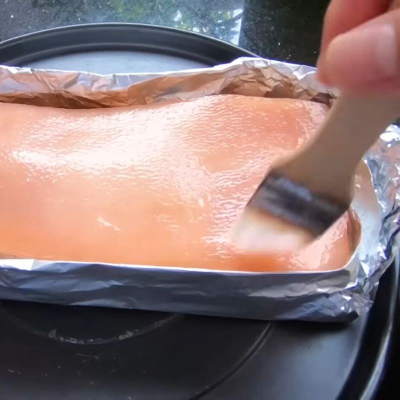 Bước 5 Quay heo bằng lò nướng lần 1 thịt heo quay tại nhà