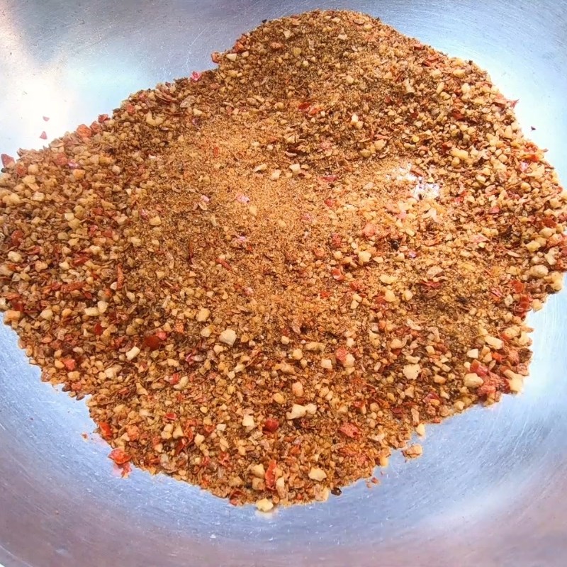 Bước 3 Rang muối Muối chấm xoài