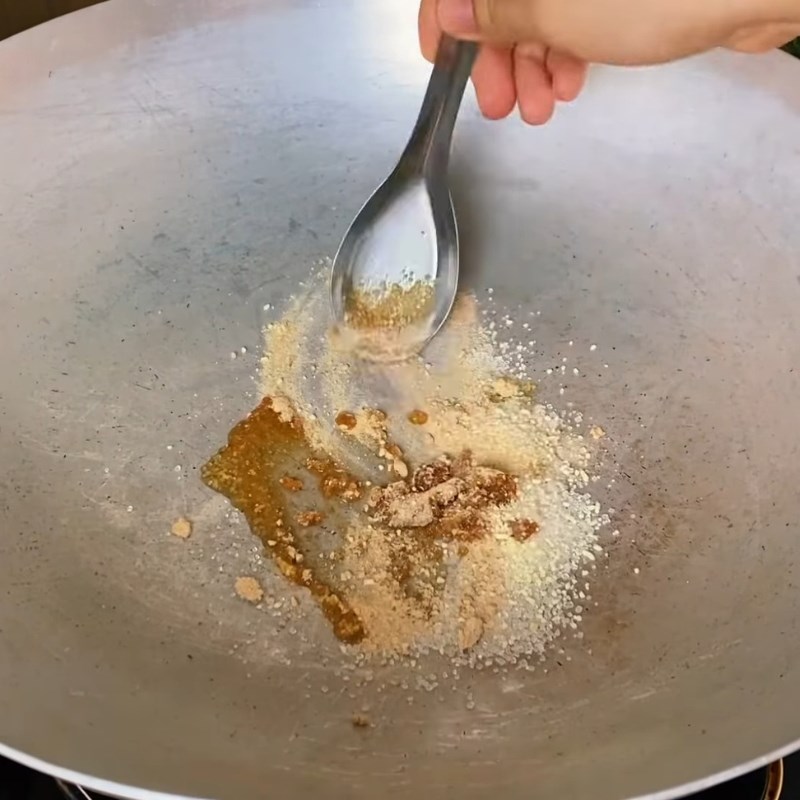 Bước 4 Sên chà bông Chà bông cá hồi