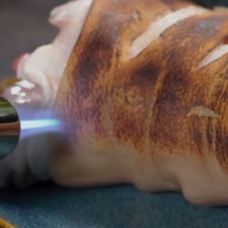 Bước 2 Sơ chế chân giò Chân giò giả cầy không cần mẻ