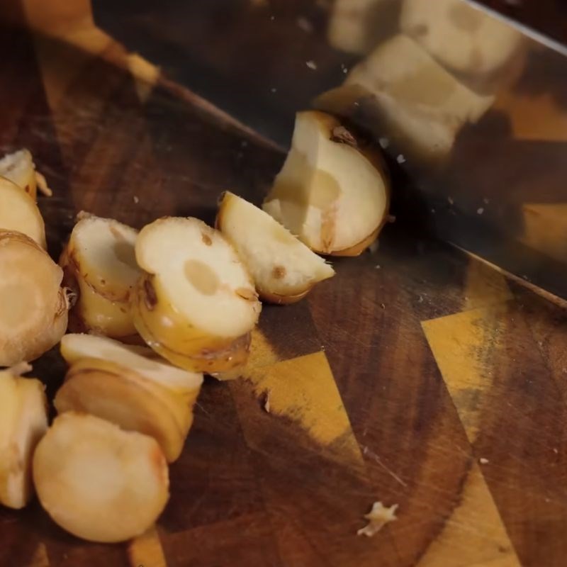 Bước 1 Sơ chế gia vị giả cầy thơm lừng Chân giò giả cầy không cần mẻ