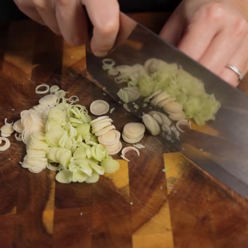 Bước 1 Sơ chế gia vị giả cầy thơm lừng Chân giò giả cầy không cần mẻ