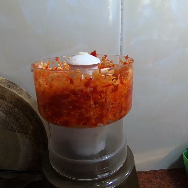 Bước 1 Sơ chế nguyên liệu Muối chấm xoài