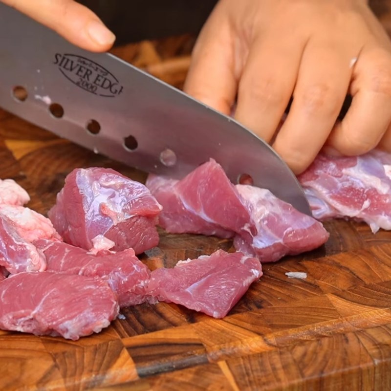 Bước 1 Sơ chế và ướp thịt heo Thịt nguội