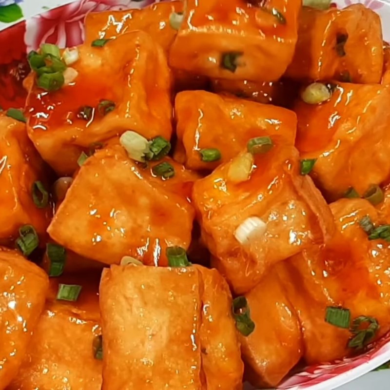 Bước 5 Thành phẩm Đậu sốt chua ngọt