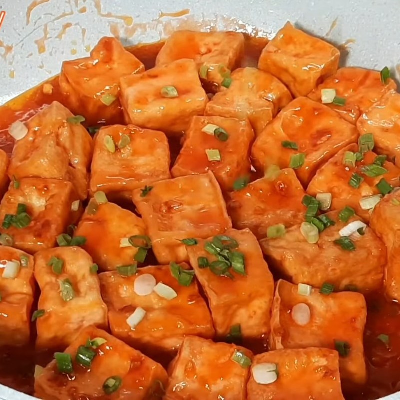 Bước 5 Thành phẩm Đậu sốt chua ngọt