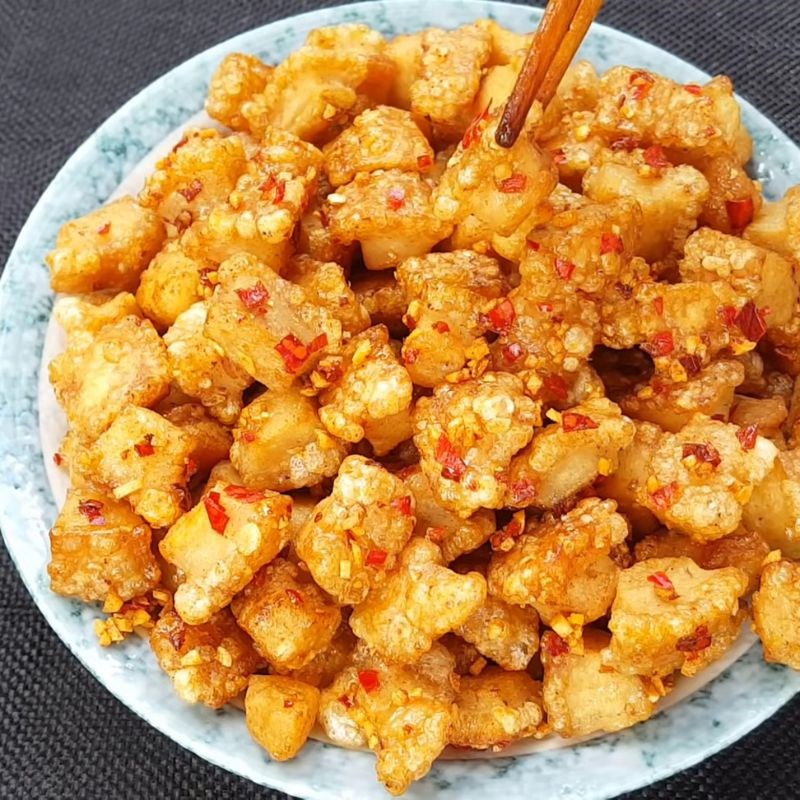 Bước 6 Thành phẩm tóp mỡ da giòn