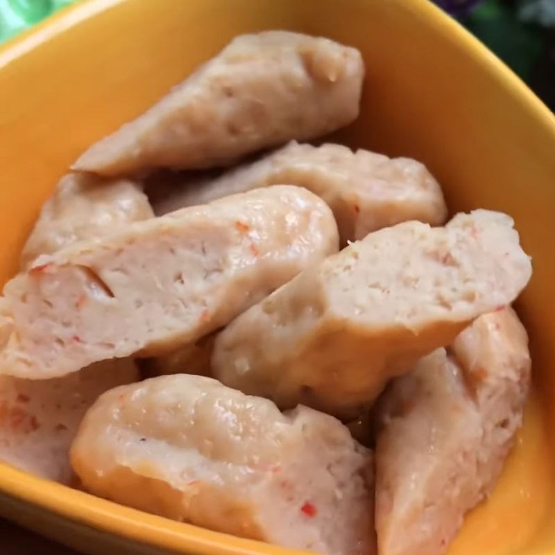 Bước 6 Thành phẩm Xúc xích cho bé