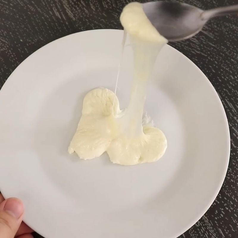 Bước 6 Thành phẩm phô mai kéo sợi