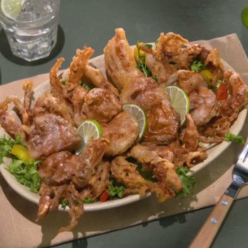 Bước 5 Thành phẩm Cua lột chiên giòn