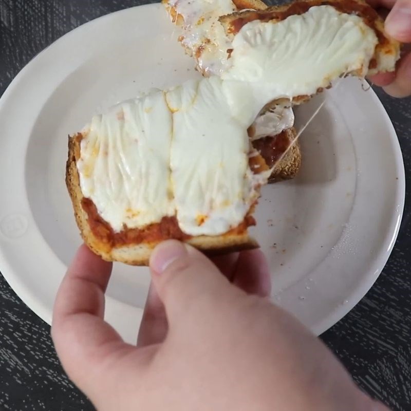 Bước 6 Thành phẩm phô mai kéo sợi