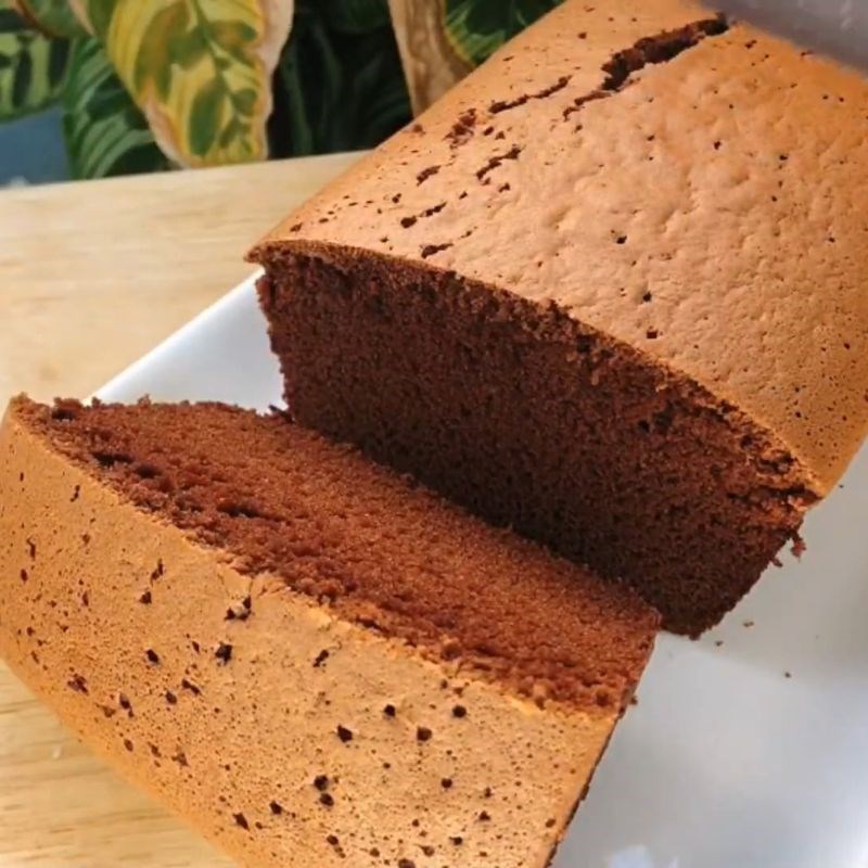 Bước 9 Thành phẩm bánh gato socola đơn giản