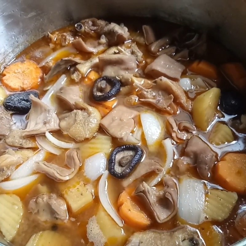 Bước 4 Thành phẩm Bao tử hầm tiêu đen