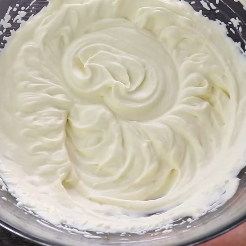 Bước 6 Thành phẩm whipping cream