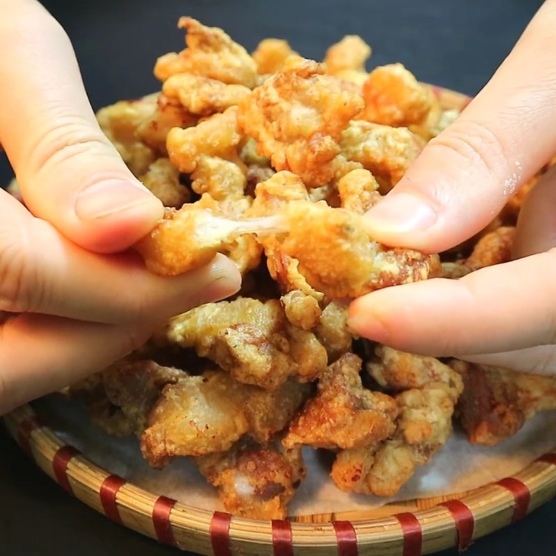 Bước 5 Thành phẩm Thịt ba chỉ tẩm bột chiên giòn