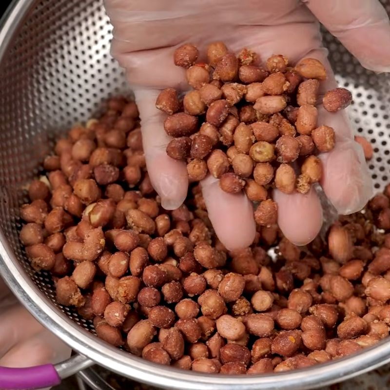Bước 5 Thành phẩm lạc rang mặn ngọt