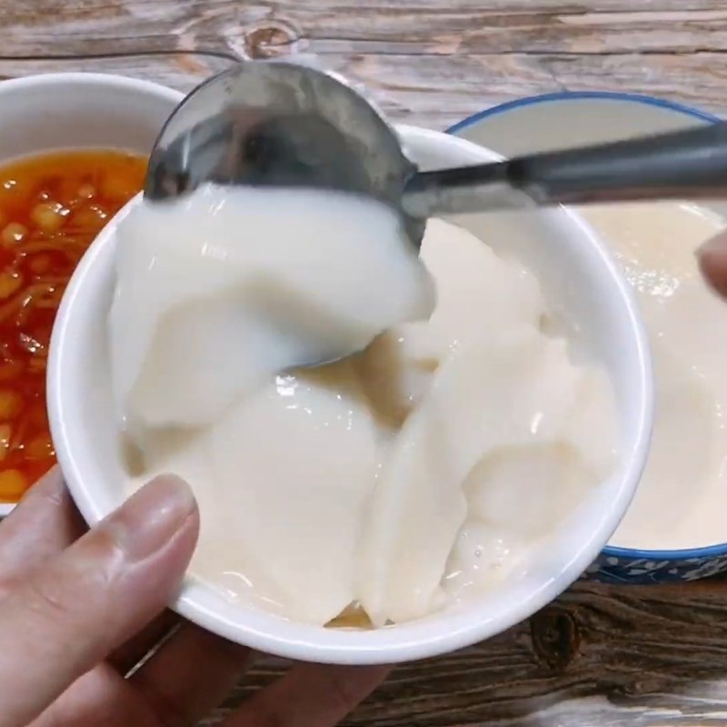 Bước 5 Thành phẩm Tàu hũ bằng sữa đậu nành Fami