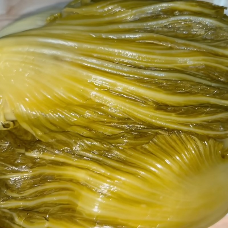 Bước 5 Thành phẩm Dưa cải muối không cần phơi