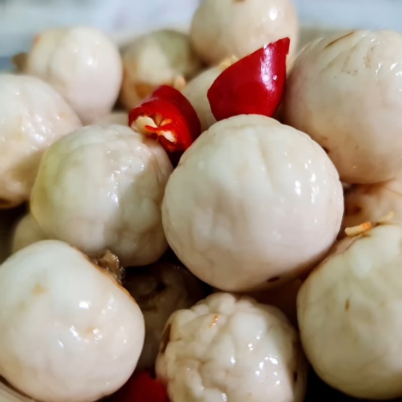 Bước 5 Thành phẩm Cà teo ngâm mắm