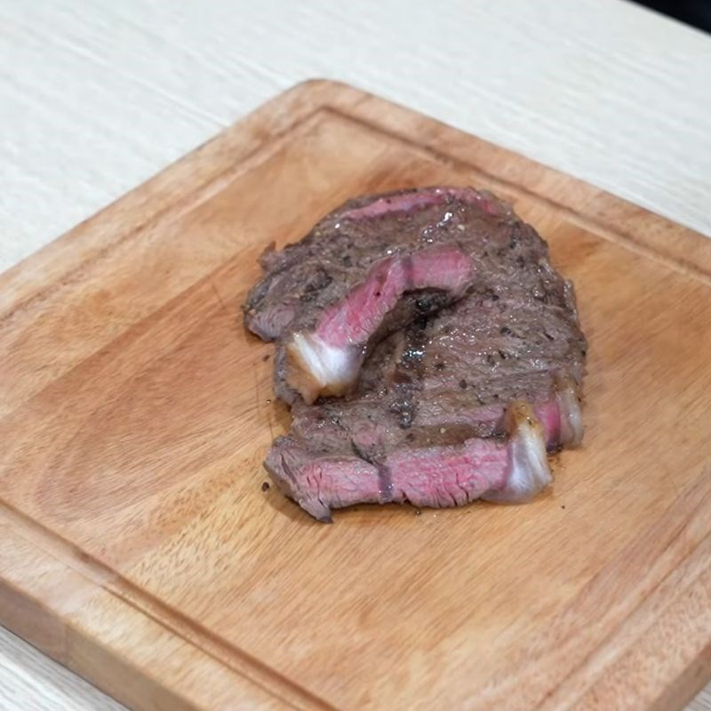 Bước 5 Thành phẩm Thịt bò beefsteak