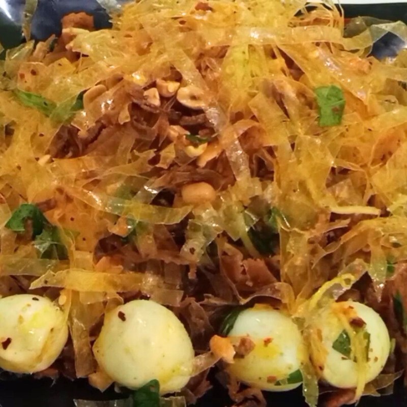 Bước 5 Thành phẩm Bánh tráng trộn