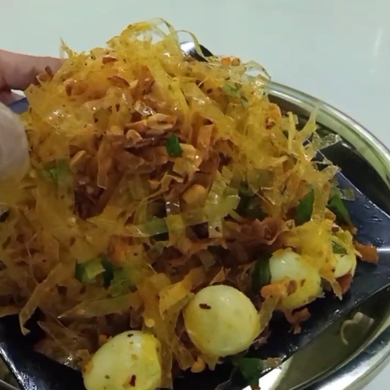 Bước 5 Thành phẩm Bánh tráng trộn